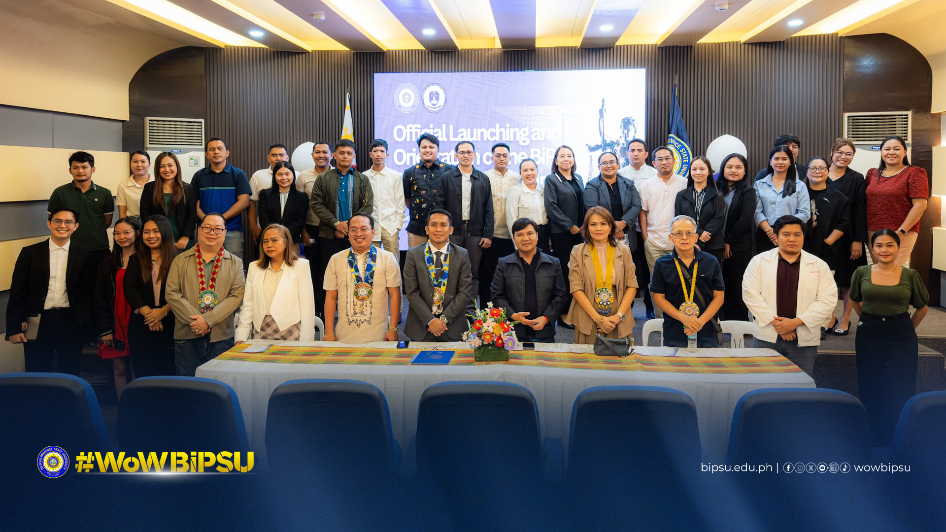 Participants at the launch of BiPSU’s Juris Doctor program